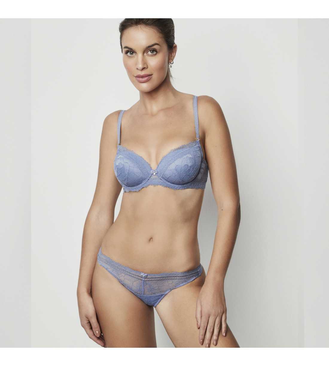 Montse Pedrosa | SSujetador Agatha 31217 de Selmark color Azul Montse Pedrosa | SSujetador Agatha 31217 de Selmark color Azul