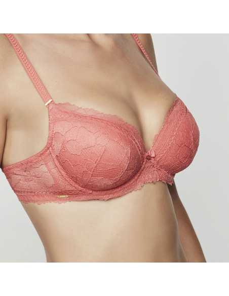 Montse Pedrosa | SSujetador Agatha 31217 de Selmark color Coral Montse Pedrosa | SSujetador Agatha 31217 de Selmark color Coral