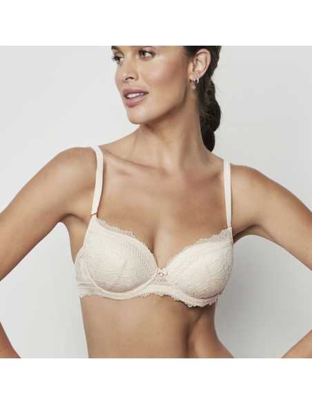 Montse Pedrosa | SSujetador Agatha 31217 de Selmark color Maquillaje Montse Pedrosa | SSujetador Agatha 31217 de Selmark color Maquillaje