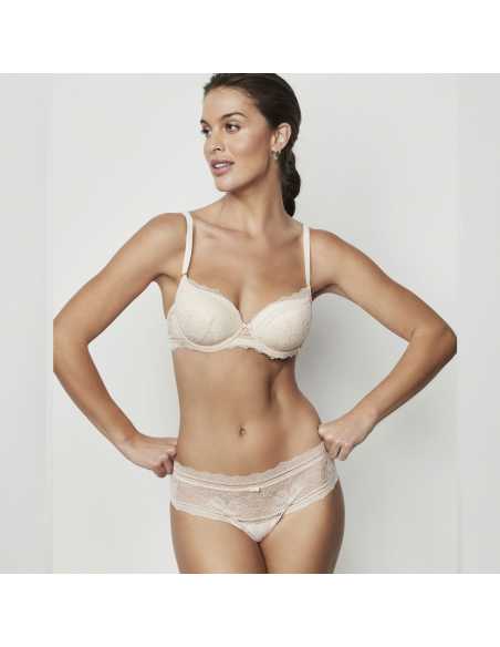 Montse Pedrosa | SSujetador Agatha 31217 de Selmark color Maquillaje Montse Pedrosa | SSujetador Agatha 31217 de Selmark color Maquillaje