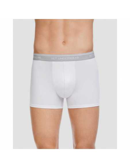 Montse Pedrosa | Bóxer Algodón 18041 de Set color Blanco Montse Pedrosa | Bóxer Algodón 18041 de Set color Blanco