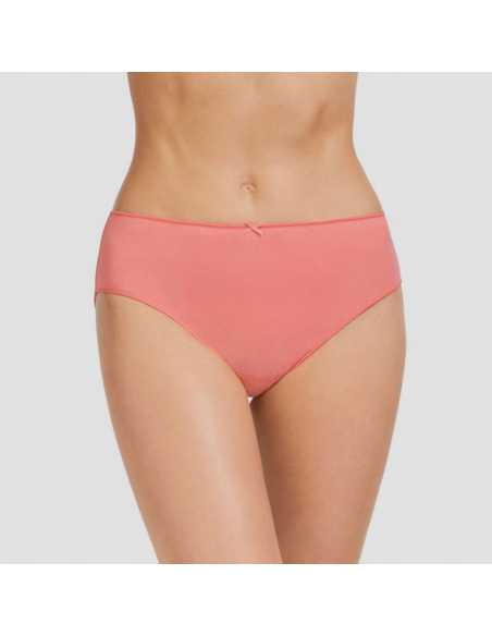 Montse Pedrosa | Pack 3 Braguitas Algodón 32056 de Avet color Coral Montse Pedrosa | Pack 3 Braguitas Algodón 32056 de Avet color Coral