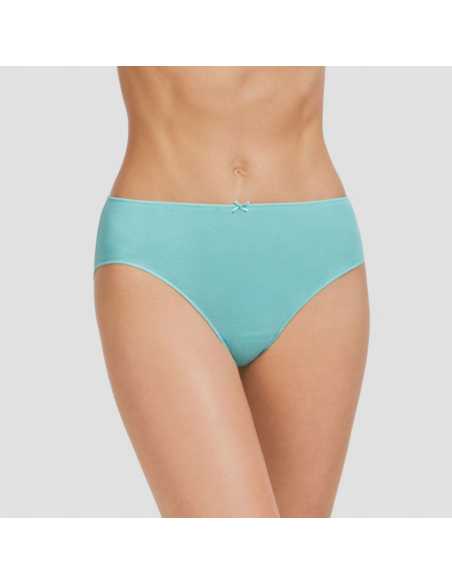 Montse Pedrosa | Pack 3 Braguitas Algodón 32056 de Avet color Verde Montse Pedrosa | Pack 3 Braguitas Algodón 32056 de Avet color Verde