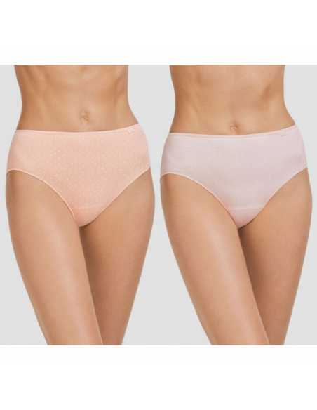 Montse Pedrosa | Pack 2 Braguitas Algodón 208 de Avet color Peach Montse Pedrosa | Pack 2 Braguitas Algodón 208 de Avet color Peach