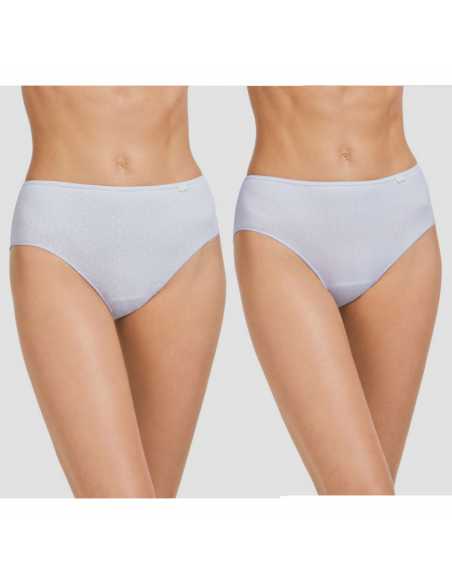 Montse Pedrosa | Pack 2 Braguitas Algodón 208 de Avet color Cielo Montse Pedrosa | Pack 2 Braguitas Algodón 208 de Avet color Cielo