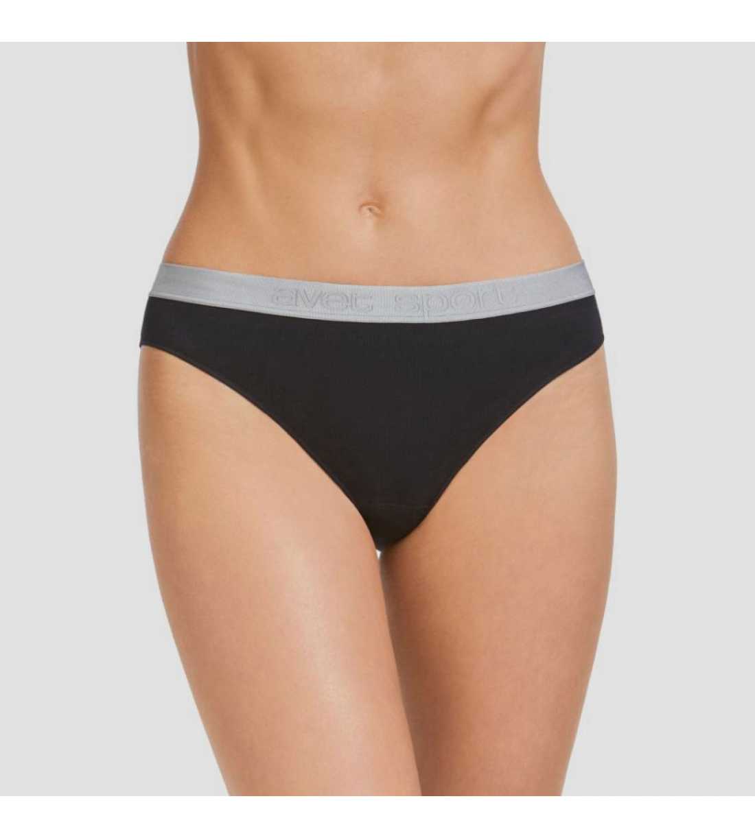 Montse Pedrosa | Pack 3 Braguitas Algodón 33062 de Avet color Negro Montse Pedrosa | Pack 3 Braguitas Algodón 33062 de Avet color Negro