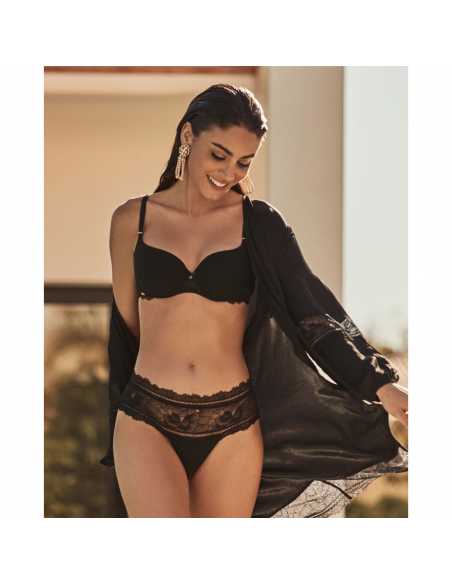 Montse Pedrosa | Sujetador Agatha 31227 de Selmark color Negro Montse Pedrosa | Sujetador Agatha 31227 de Selmark color Negro