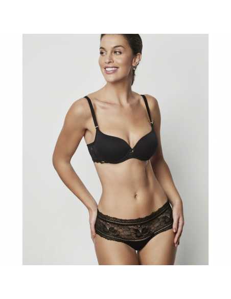 Montse Pedrosa | Sujetador Agatha 31227 de Selmark color Negro Montse Pedrosa | Sujetador Agatha 31227 de Selmark color Negro