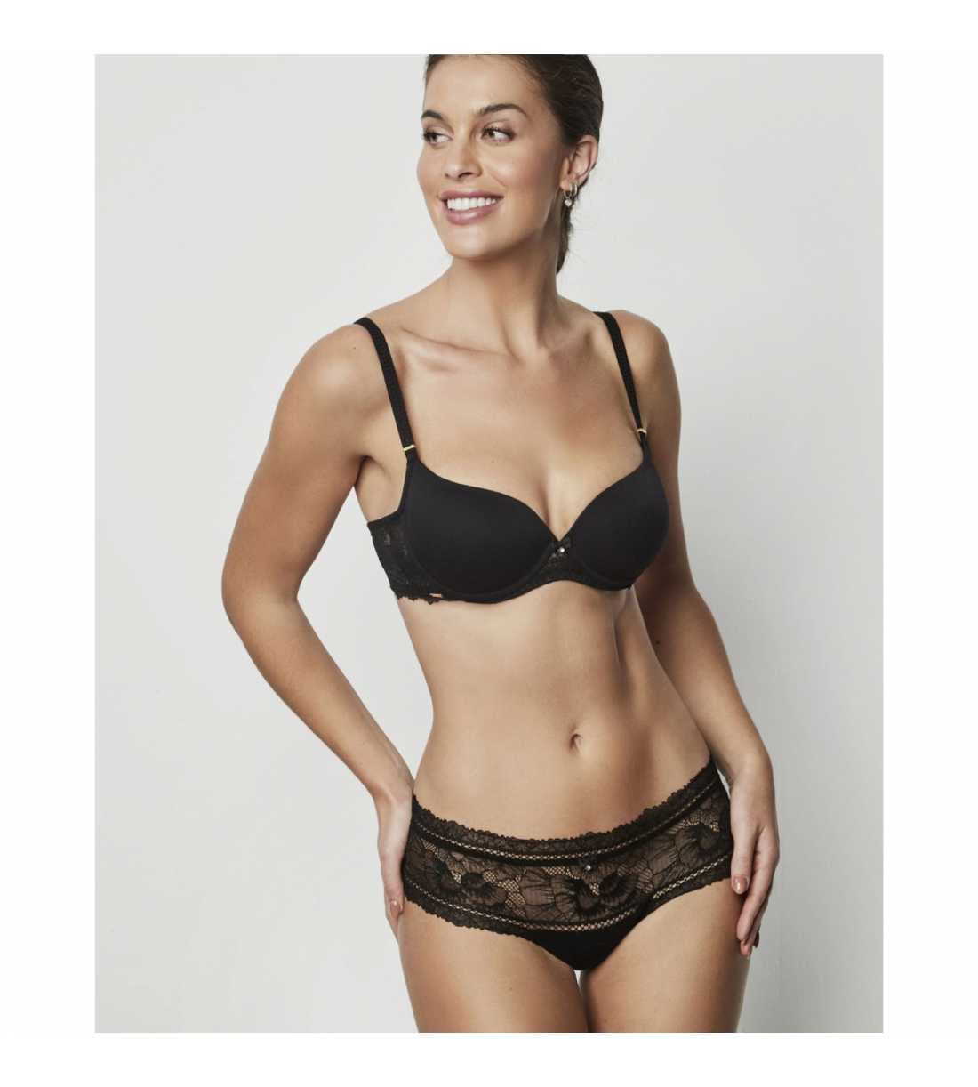 Montse Pedrosa | Sujetador Agatha 31227 de Selmark color Negro Montse Pedrosa | Sujetador Agatha 31227 de Selmark color Negro