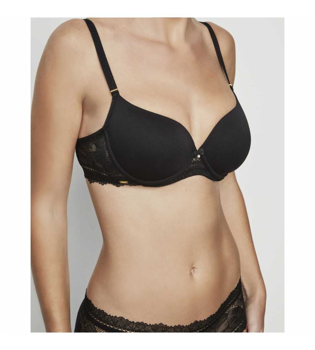 Montse Pedrosa | Sujetador Agatha 31227 de Selmark color Negro Montse Pedrosa | Sujetador Agatha 31227 de Selmark color Negro