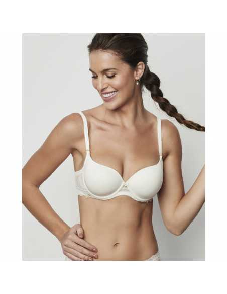 Montse Pedrosa | Sujetador Agatha 31227 de Selmark color Marfil Montse Pedrosa | Sujetador Agatha 31227 de Selmark color Marfil