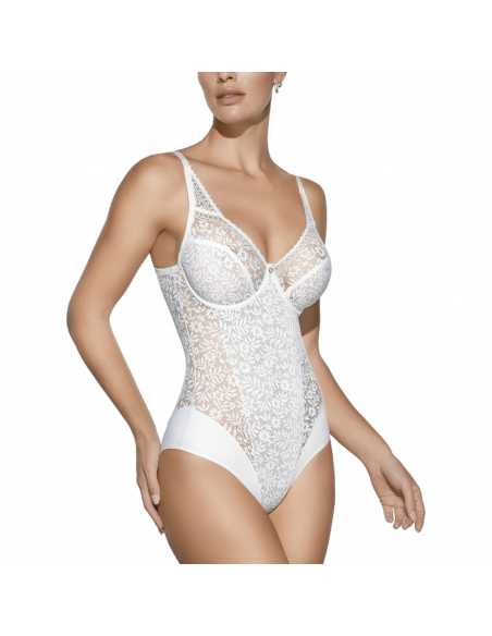 Montse Pedrosa | Body Graziella de Selene color Marfil Montse Pedrosa | Body Graziella de Selene color Marfil