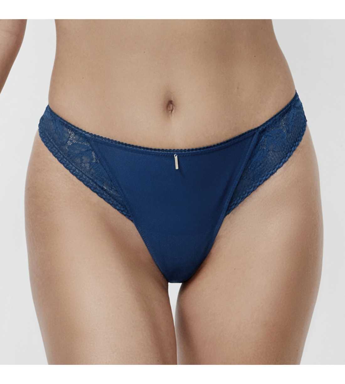 Montse Pedrosa | Tanga Malitzia 61201 de Selmark color Azúl Montse Pedrosa | Tanga Malitzia 61201 de Selmark color Azúl