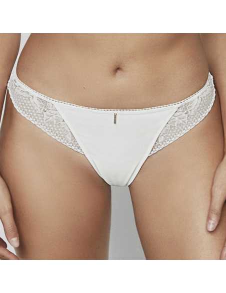 Montse Pedrosa | Tanga Malitzia 61201 de Selmark color Marfil Montse Pedrosa | Tanga Malitzia 61201 de Selmark color Marfil