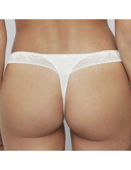 Montse Pedrosa | Tanga Malitzia 61201 de Selmark color Marfil Montse Pedrosa | Tanga Malitzia 61201 de Selmark color Marfil