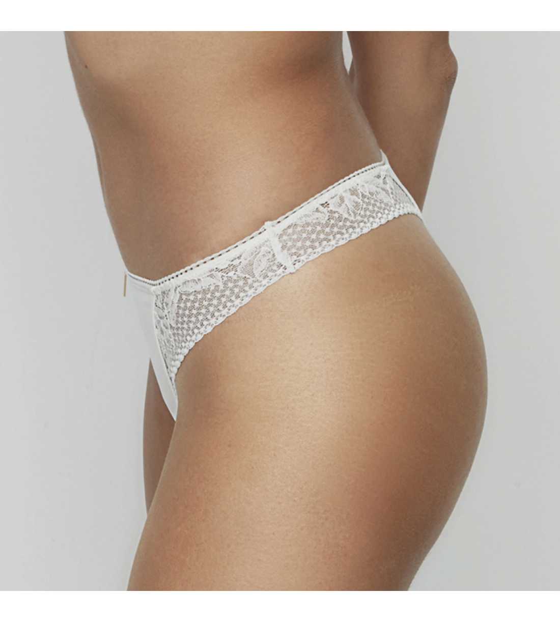 Montse Pedrosa | Tanga Malitzia 61201 de Selmark color Marfil Montse Pedrosa | Tanga Malitzia 61201 de Selmark color Marfil