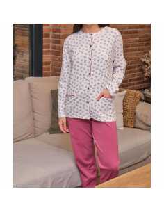 Montse Pedrosa | Pijama 256623 de Muslher color Ciruela
