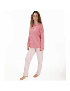 Montse Pedrosa | Pijama 25368 de Rachas en color Rosa