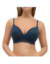 Montse Pedrosa | Sujetador Sin Aros 10761 Shadow Blue de Ysabel Mora
