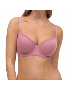 Montse Pedrosa | Sujetador Con Aros 10760 Cosmetic Pink de Ysabel Mora