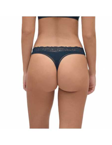 Montse Pedrosa | Tanga 10763 Shadow Blue de Ysabel Mora Montse Pedrosa | Tanga 10763 Shadow Blue de Ysabel Mora