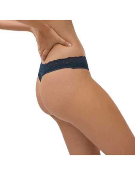 Montse Pedrosa | Tanga 10763 Shadow Blue de Ysabel Mora Montse Pedrosa | Tanga 10763 Shadow Blue de Ysabel Mora