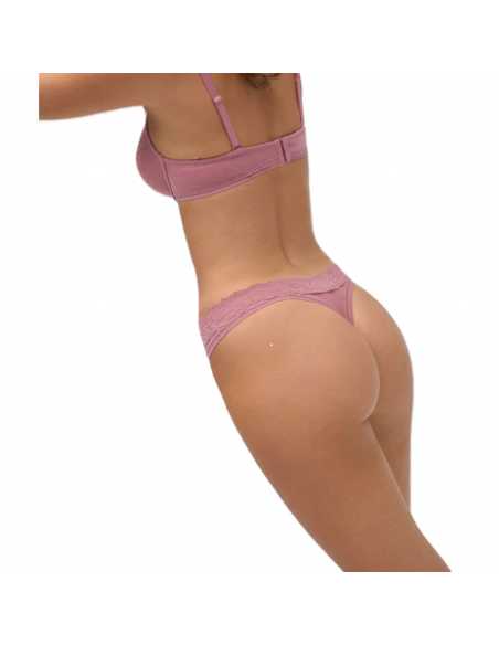 Montse Pedrosa | Tanga 10763 Cosmetic Pink de Ysabel Mora Montse Pedrosa | Tanga 10763 Cosmetic Pink de Ysabel Mora
