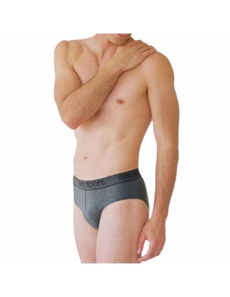 Montse Pedrosa | Slip algodón 13452 de Set color Gris Vigoré Montse Pedrosa | Slip algodón 13452 de Set color Gris Vigoré