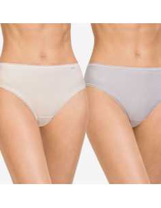Montse Pedrosa | Pack 2 Bragas Algodón 32075 de Avet color Pétalo
