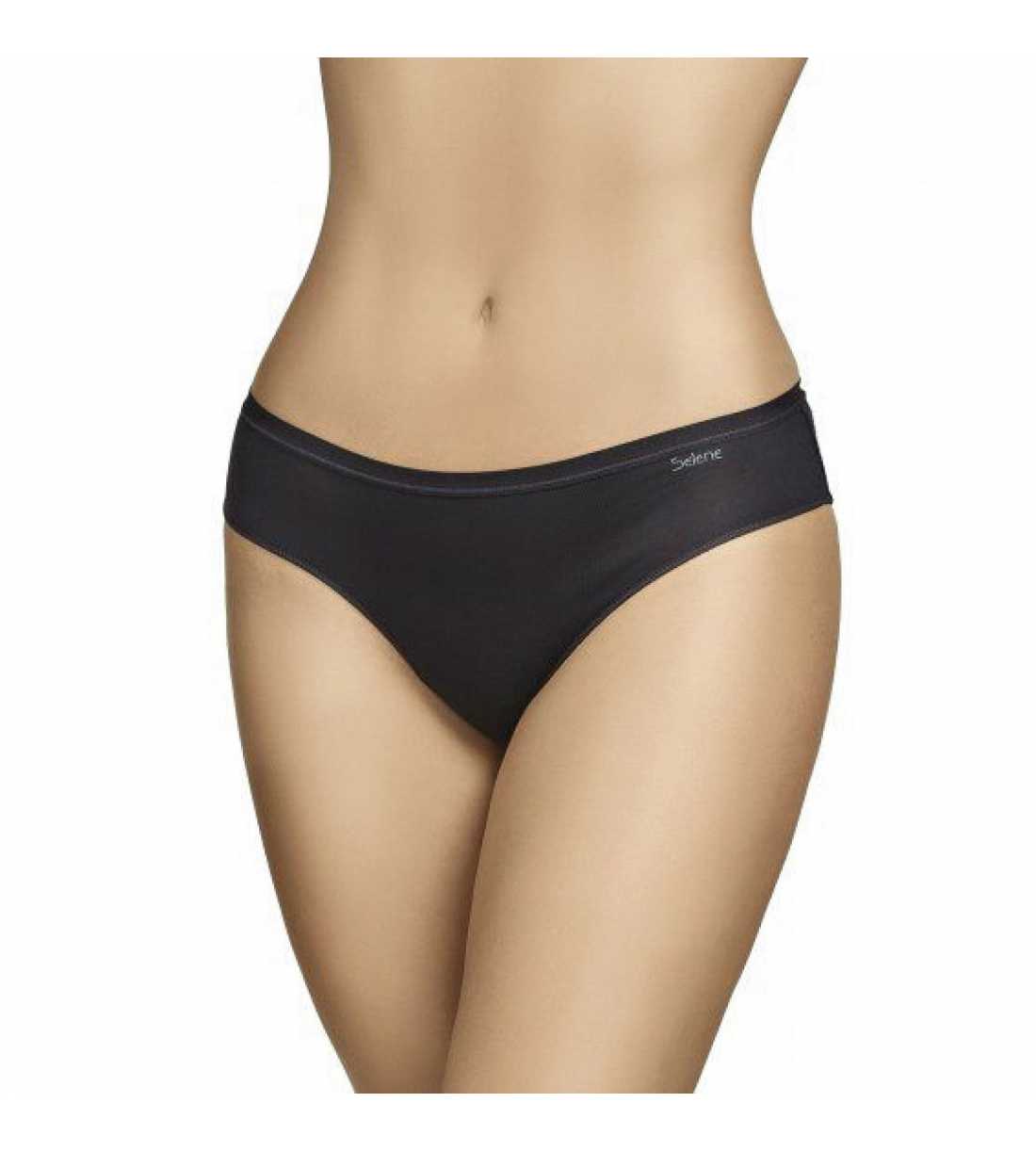 Montse Pedrosa | Pack 2 Bragas Bikini 400 de Selene color Negro Montse Pedrosa | Pack 2 Bragas Bikini 400 de Selene color Negro