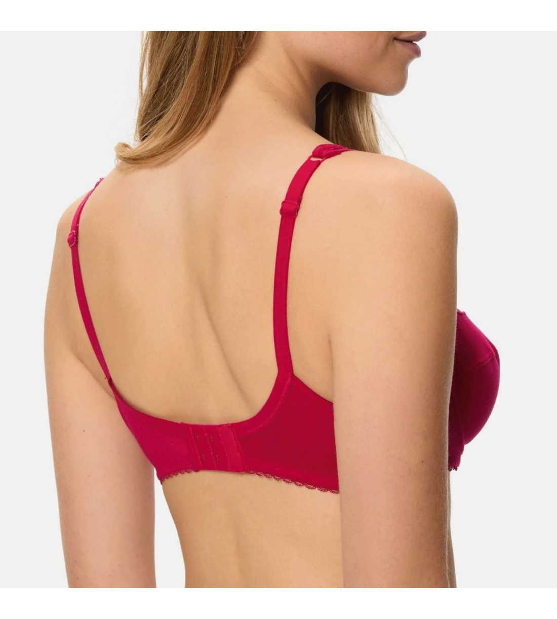 Montse Pedrosa | Sujetador Generous ASF Rojo Cereza de Dim Montse Pedrosa | Sujetador Generous ASF Rojo Cereza de Dim
