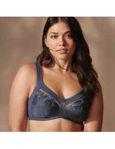 Montse Pedrosa | Sujetador Comfort sin aros Safina 5448 Shadow Blue de Anita