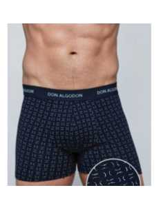 Montse Pedrosa | Pack 2 Bóxers PB705 Verde/Marino de Don Algodó