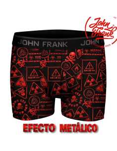 Montse Pedrosa | Bóxer Digital Metalizado Warning de John Frank