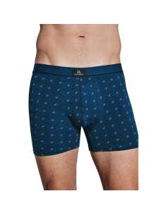 Montse Pedrosa | Pack 2 Bóxers PB711 Marino/Verde de Don Algodón