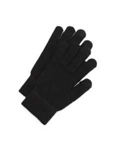 Montse Pedrosa | Guantes Táctiles Lisos Negro 70695 de Ysabel Mora
