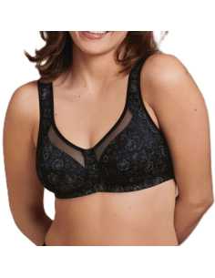 Montse Pedrosa | Sujetador Comfort sin aros Clara Art 5873 Antracita de Anita