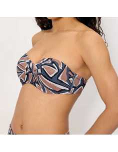 Montse Pedrosa | Bikini Bandeau 83300-83301 de Ysabel Mora