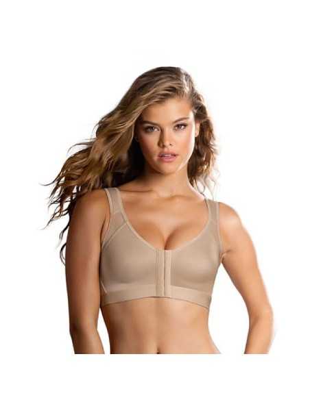 Montse Pedrosa | Sujetador sin Aros Corrector de Postura con Broche Delantero 011473 de Leonisa Montse Pedrosa | Sujetador sin Aros Corrector de Postura con Broche Delantero 011473 de Leonisa