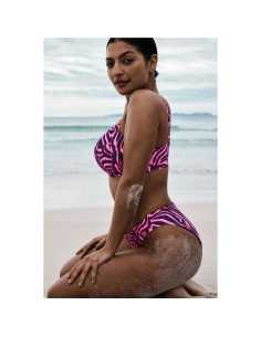 Montse Pedrosa | Bikini Malabo Hot Pink Zebra 4013710-4013750 de PrimaDonna Swim