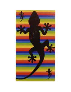Montse Pedrosa | Toalla Gecko Rayas 85 x 160 cm