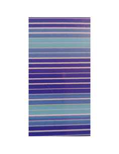 Montse Pedrosa | Toalla Multirayas Azul 85 x 160 cm