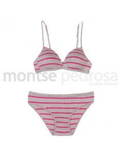 Montse Pedrosa | Conjunto Niña 4018 de Miss Chic Mandarina