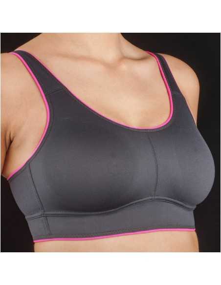 Montse Pedrosa | Sujetador Gina C Sin Aros de Selene color Gris Montse Pedrosa | Sujetador Gina C Sin Aros de Selene color Gris