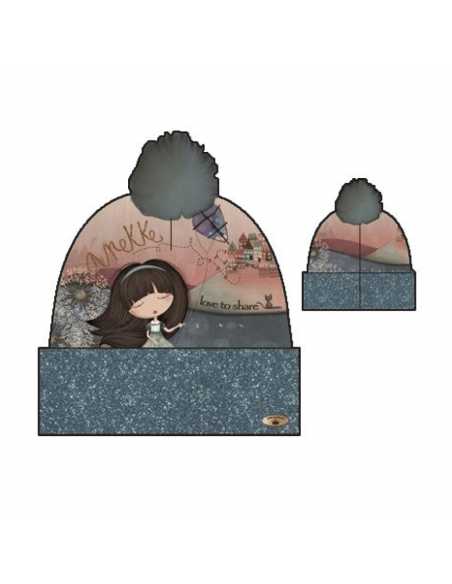 Montse Pedrosa | Gorro Polar con Pompón AZ de Anekke Montse Pedrosa | Gorro Polar con Pompón AZ de Anekke