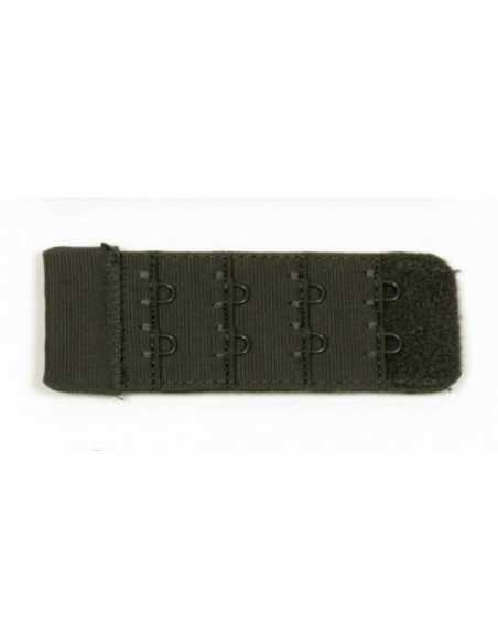 Montse Pedrosa | Extensor-Alargador de sujetador 2 ganchos estrecho sin goma 2001 color Gris Montse Pedrosa | Extensor-Alargador de sujetador 2 ganchos estrecho sin goma 2001 color Gris