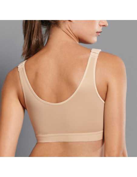 Montse Pedrosa | Sujetador deportivo con cierre delantero Firm Support 5523 de Anita color Desert Montse Pedrosa | Sujetador deportivo con cierre delantero Firm Support 5523 de Anita color Desert