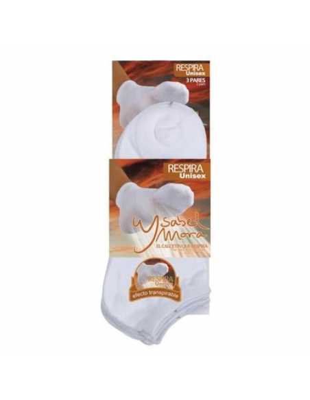 Montse Pedrosa | Calcetín Invisible Transpirable 12745 de Ysabel Mora cxolor Blanco Montse Pedrosa | Calcetín Invisible Transpirable 12745 de Ysabel Mora cxolor Blanco