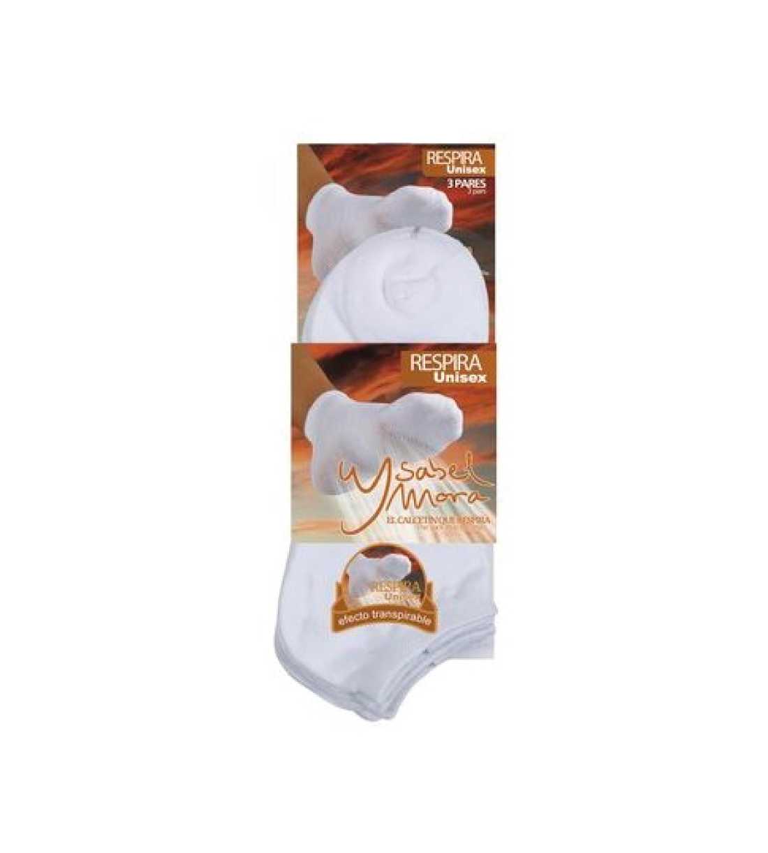 Montse Pedrosa | Calcetín Invisible Transpirable 12745 de Ysabel Mora cxolor Blanco Montse Pedrosa | Calcetín Invisible Transpirable 12745 de Ysabel Mora cxolor Blanco