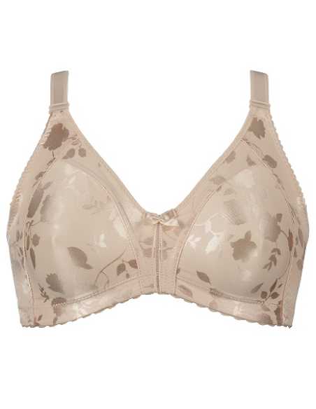 Montse Pedrosa | Sujetador 35596 Sin Aros de Naturana color Visón Montse Pedrosa | Sujetador 35596 Sin Aros de Naturana color Visón